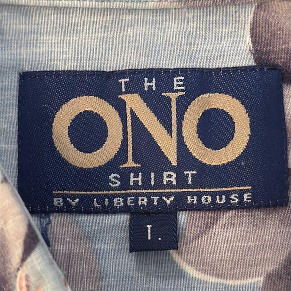 LIBERTY HOUSE The ONO Shirt Vintage Reverse Print Hawaiian Shirt - Picture 9 of 10